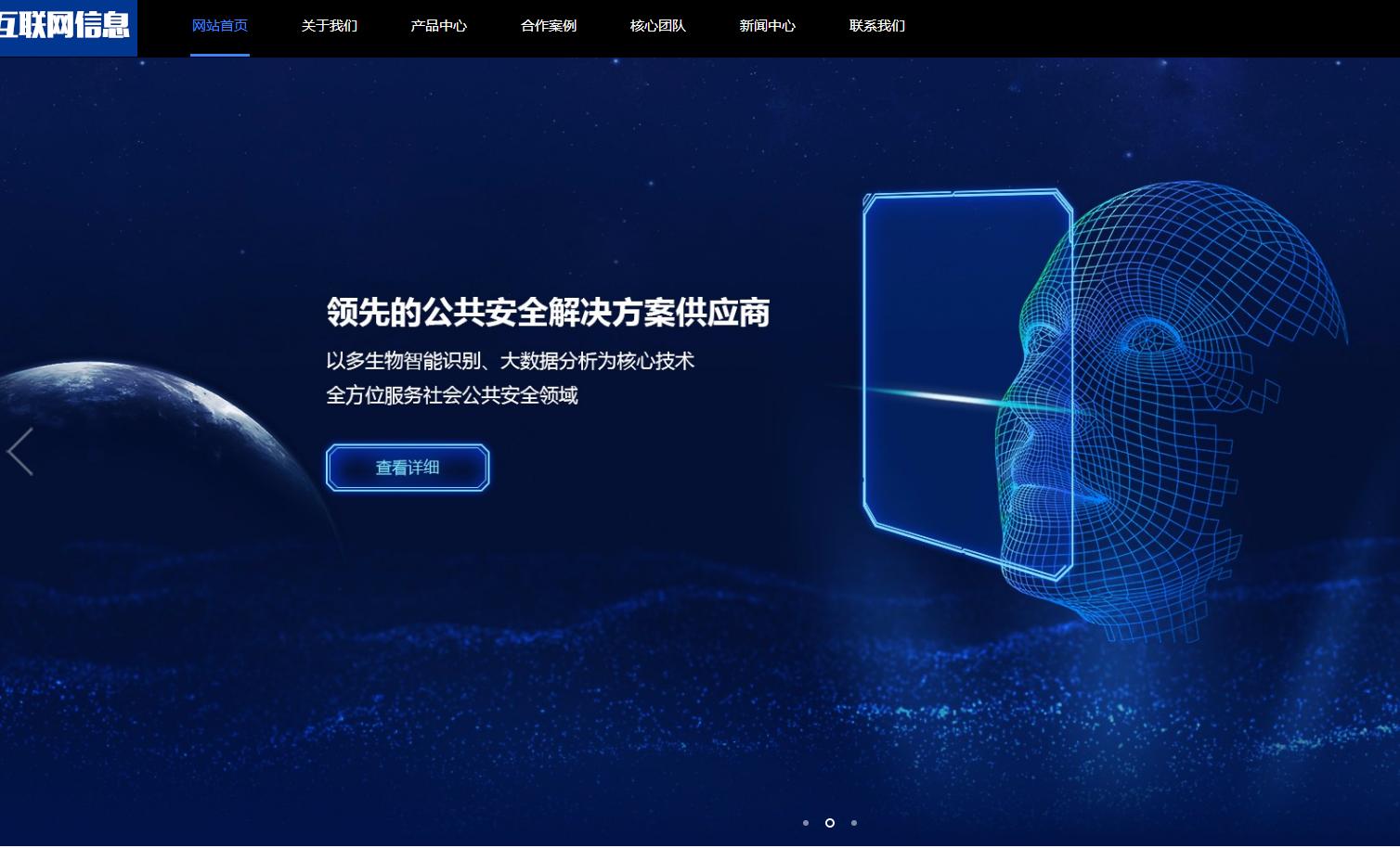 互聯網信息網絡技術公司網站
